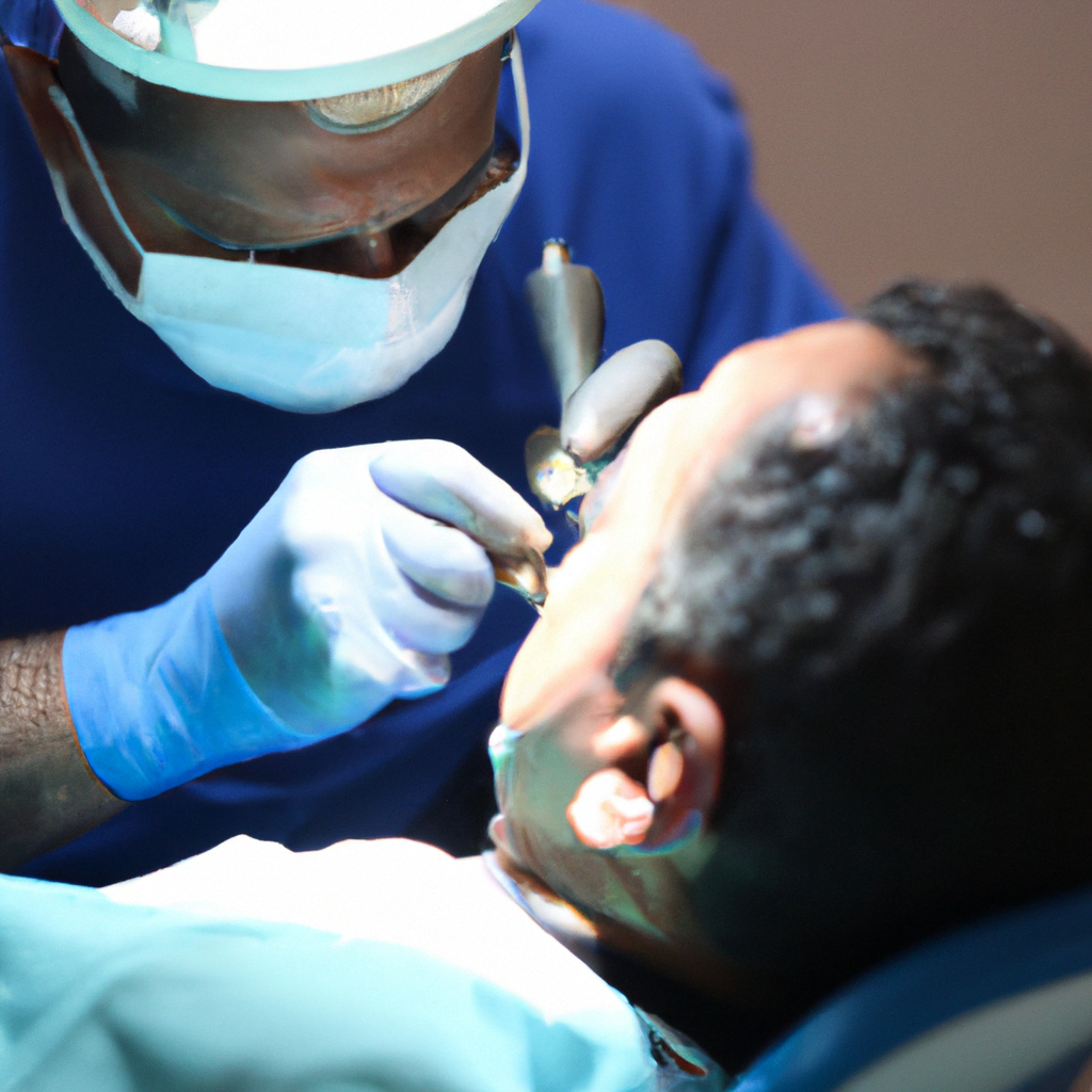 An advanced dental surgery procedure. (یک روش جراحی دندان پیشرفته)