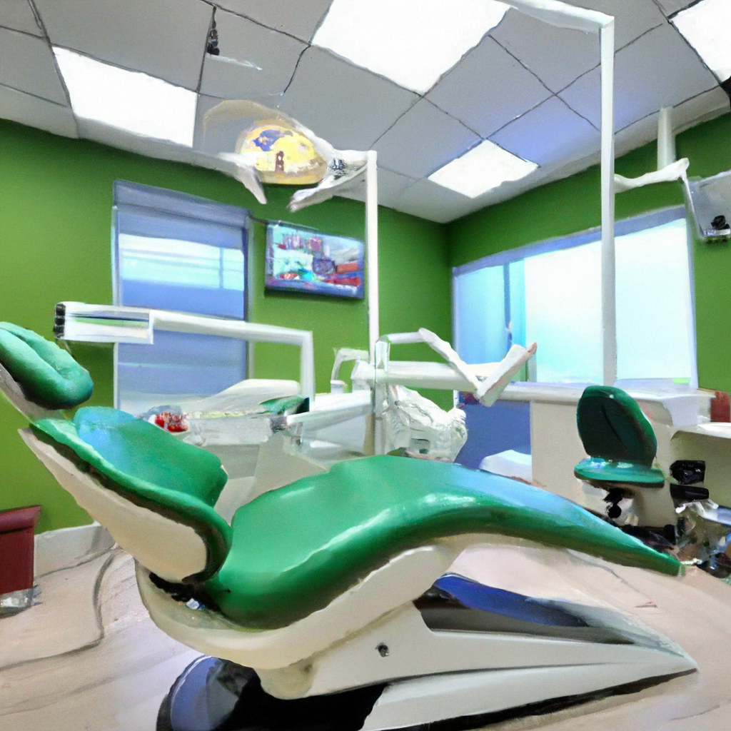 Overall, the modern dental clinic interior exudes a sense of sophistication and innovation, setting the stage for a cutting-edge dental experience. Patients can feel at ease knowing they are in a clean and state-of-the-art environment, where their dental health is the top priority. The sleek and advanced design of the clinic is sure to leave a lasting impression on anyone who walks through its doors.