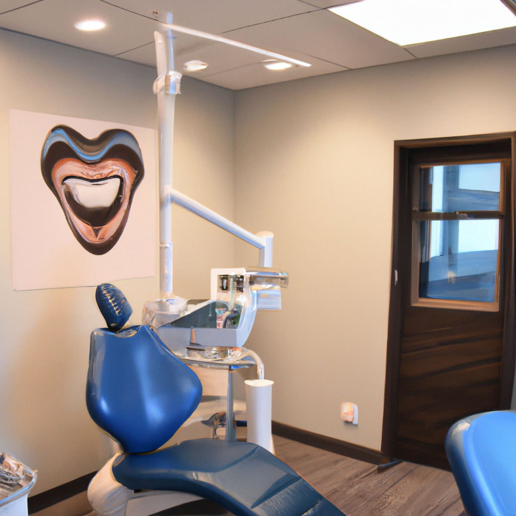 The reception area is equally modern and inviting, with a sleek desk and comfortable seating for patients. The walls are adorned with tasteful dental-themed artwork and informational posters to educate and engage patients. A large TV screen displays dental health tips and promotions, while soothing background music plays softly in the background.

The dental staff are dressed in stylish, professional uniforms and greet patients with warm smiles and friendly professionalism. They are well-trained and knowledgeable, able to answer any questions or concerns that patients may have about their treatment.

Overall, this modern dental clinic interior exudes a sense of luxury and sophistication, while also prioritizing patient comfort and care. It is a space where patients can feel confident that they are receiving the best possible dental treatment in a clean and welcoming environment.