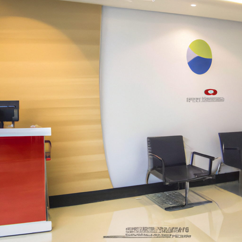 The waiting area is equally sleek and inviting, with comfortable chairs, a reception desk with a digital check-in system, and a water dispenser for patients. The floor is lined with soft, plush carpeting, and soft music plays in the background to create a relaxing atmosphere. The overall design of the clinic conveys a sense of precision and expertise, with every detail carefully considered to provide the best possible experience for patients. The staff are dressed in modern, professional uniforms, adding to the overall aesthetic of the clinic. Patients can feel confident and at ease in this state-of-the-art dental clinic, knowing that they are receiving top-notch care in a clean, calming environment. This modern dental clinic, sets a new standard for advanced dental care, combining cutting-edge technology with a soothing atmosphere to create the ultimate dental experience.