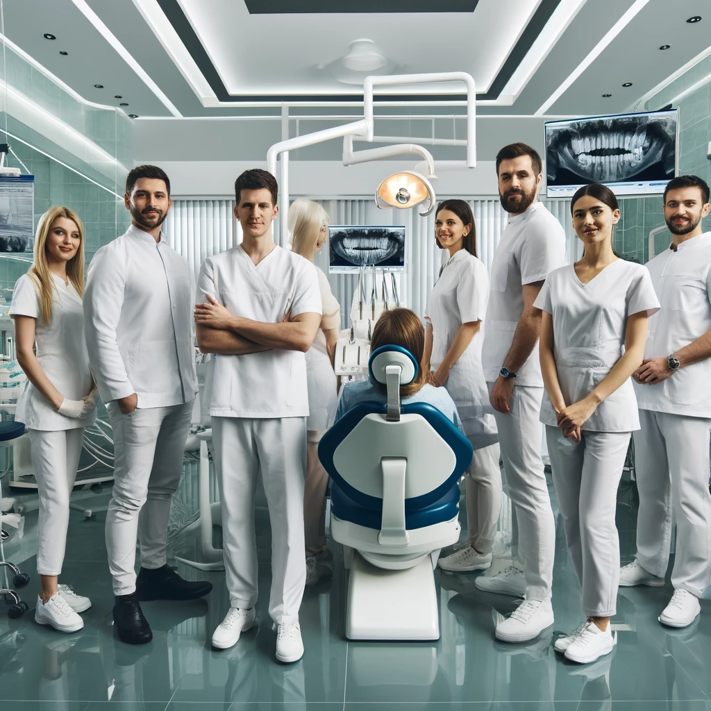 A team of expert and advanced dental magnificent