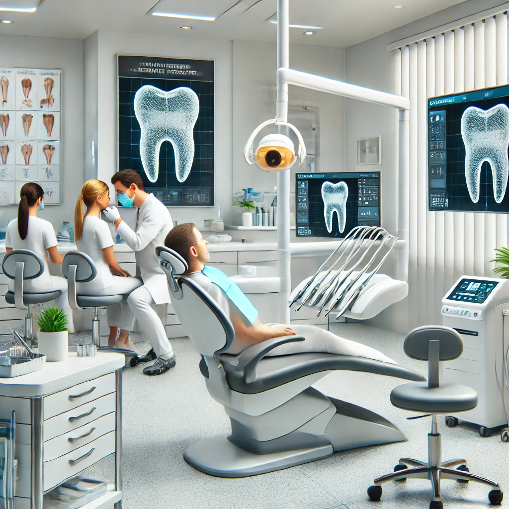 A dental clinic using advanced composite technology.