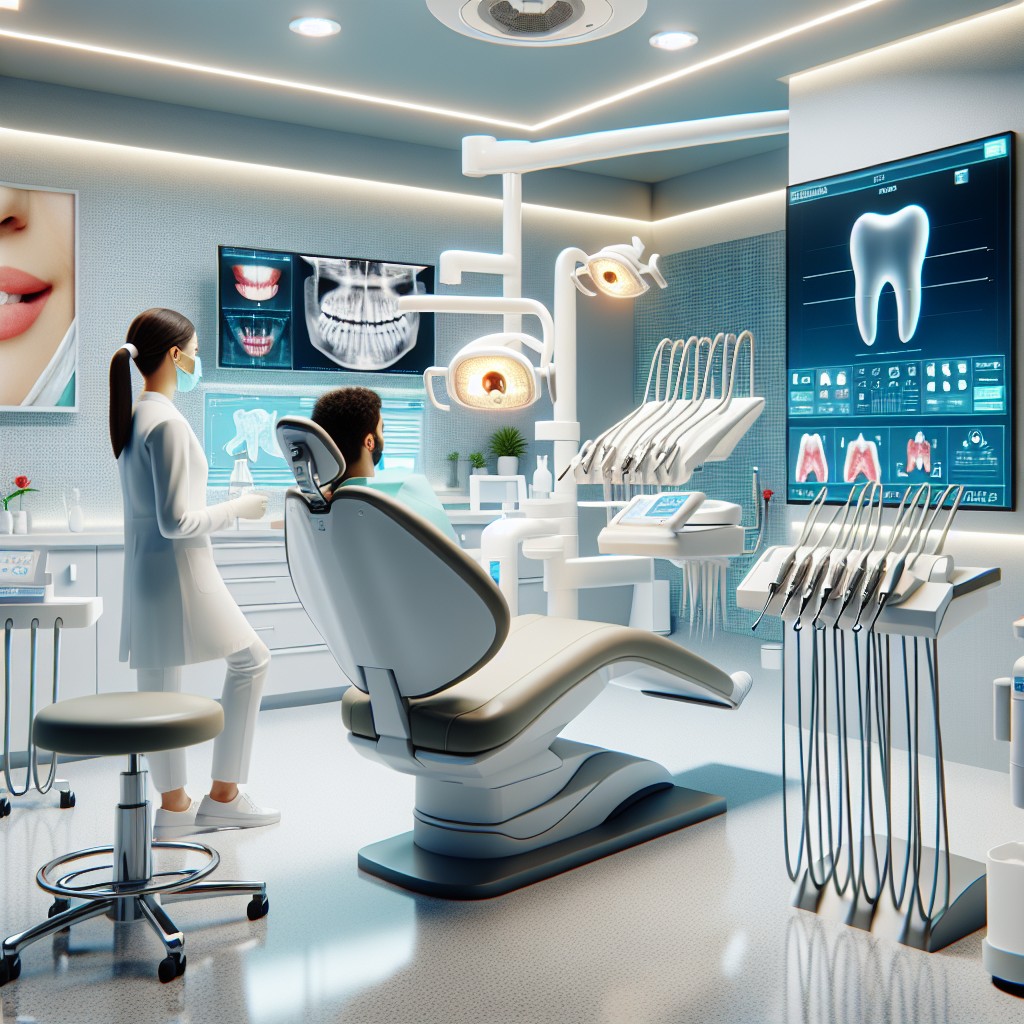 A modern dental clinic with advanced technology.