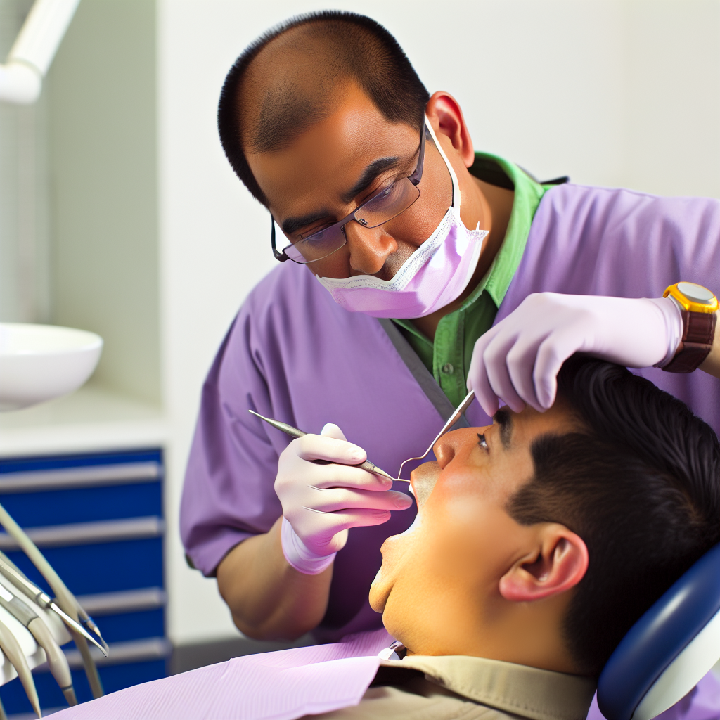 The dentist, amateur, laminate teeth advice and care.