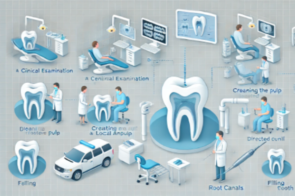 The treatment of root in niavaran