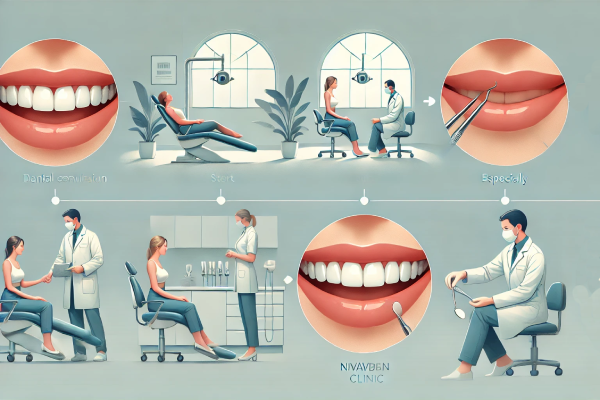 The process of laminate teeth in niavaran