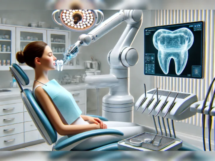 Laminate the teeth with artificial intelligence